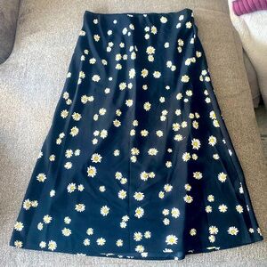 Floral maxi skirt!